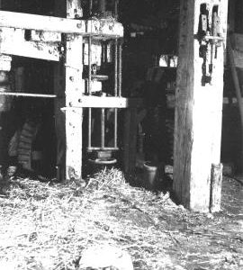 Weston Jones Mill, Weston Jones - disengagement of middle stone nut