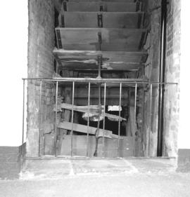 Tutbury Flour Mill, Tutbury - the visible waterwheel