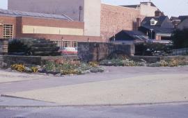Stafford Mill, Stafford - the two waterwheels