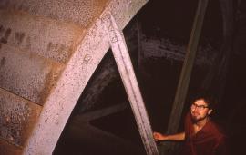 Walk Mill, Offleyhay, Eccleshall - the waterwheel