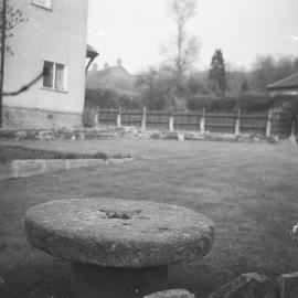 Watermill, Wombourne - millstone near site of mill