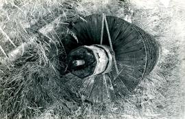 Archimedes' screw, Moulin de l'Hostine at Looberghe (Nord)