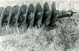 Archimedes' screw, Moulin de l'Hostine at Looberghe (Nord)