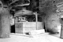 Wodehouse Mill, Wombourne - the working pair of stones