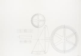 Draft drawing of the Pit Wheel and Pump Wheel Castings