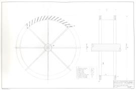 "Arrangement of new waterwheel"