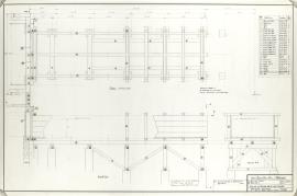 "Outline of control gate and flume"