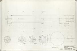 "Detail of waterwheel shaft"