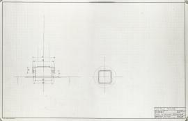 "Detail of deflector #1 millstones"