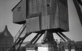 Post mill without roundhouse, Marck, Pas-de-Calais, France