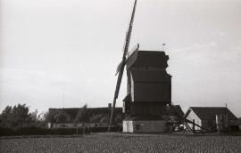 Exterior and surrounding buildings, Moulin Deschodt, Wormhoudt, Nord, France