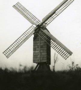 Model "Flanders postmill" constructed by Abel Deschodt (Wormhout, Nord, France) for Major H.A. Webster