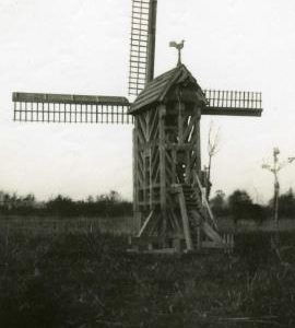 Model "Flanders postmill" constructed by Abel Deschodt (Wormhout, Nord, France) for Major H.A. Webster