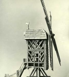 Model "Flanders postmill" constructed by Abel Deschodt (Wormhout, Nord, France) for Major H.A. Webster
