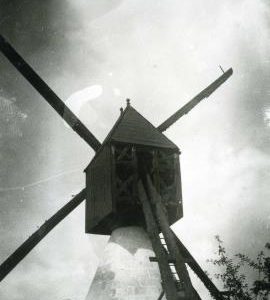 Unknown cavier mill (a type of hollow post mill), France