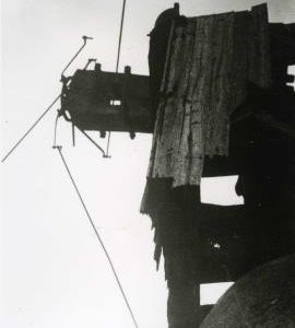 Striking gear for Berton Sails on unknown cavier mill (a type of hollow post mill), France