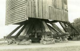 "Picardy post mill" with trestle, France