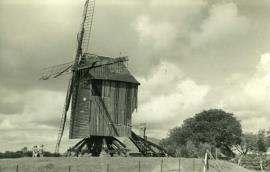 "Picardy post mill" with trestle, France