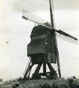 Post mill at Ledringhem, Esquelbecq, Nord, France
