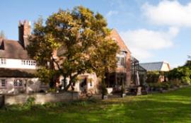 Back of mill house and visitor centre, Holme Mills, Holme