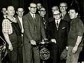 Decommissioning of the Carel steam engine, Solway Mills, Silloth