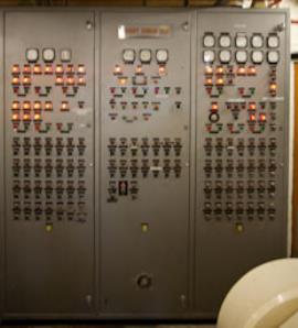 Albion Mills, Worksop, Henry Simon control panel