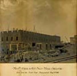 Construction of Solway Mills, Silloth, view from North East