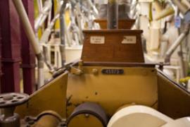 Albion Mills, Worksop, Simon type CH rollermill end labels