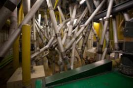 Albion Mills, Worksop, spouting