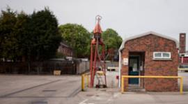 Albion Mills, Worksop, weighbridge sampler