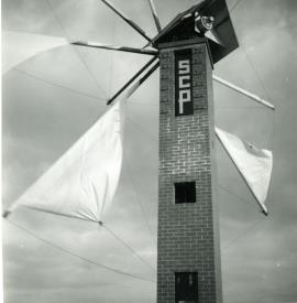 "Downtown (Surrey Docks) windpump"