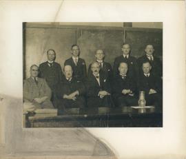 "Dr Humphries and the NE Coast Technical [?Education] Cttee, Jan 1930"
