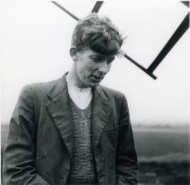 Chris Wilson atop Tower mill, Over