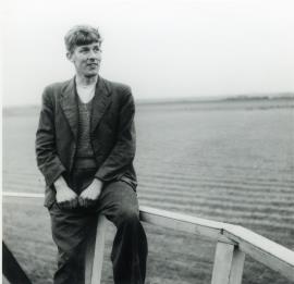 Chris Wilson atop Tower mill, Over