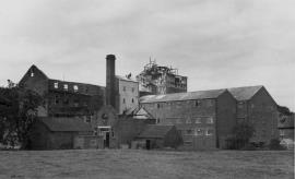 Bell Mills, Driffield, after the fire