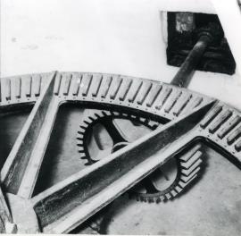 Stracey Arms Mill, Tunstall - crown wheel and pit wheel