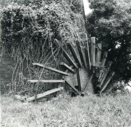 Tunstall Dyke Tower Mill, Tunstall - scoop wheel