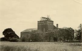 Bell Mills, Driffield, after the fire