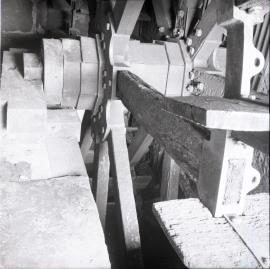 Milford Mill, Baschurch - waterwheel, plummer block