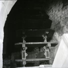 Milford Mill, Baschurch - waterwheel and wheel pit