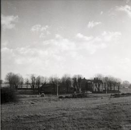 Hollow-post mill, Mitcham Common - mill site seen from a distance
