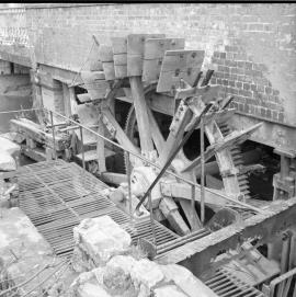 Handbridge Snuff Mills - waterwheel