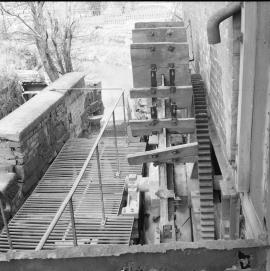 Handbridge Snuff Mills - waterwheel