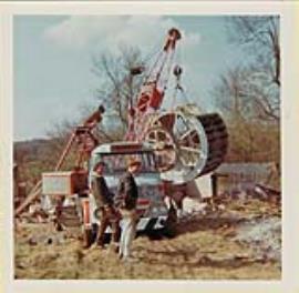 Abbotstone Mill dismantling pre move to Science Museum