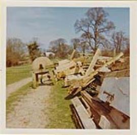 Abbotstone Mill dismantling pre move to Science Museum