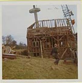 Abbotstone Mill dismantling pre move to Science Museum