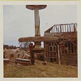 Abbotstone Mill dismantling pre move to Science Museum