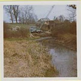 Abbotstone Mill dismantling pre move to Science Museum