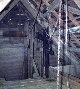 Beaulieu Tide Mill, sack hoist