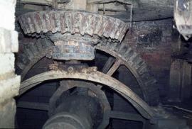 Beaulieu Tide Mill, pit wheel and wallower